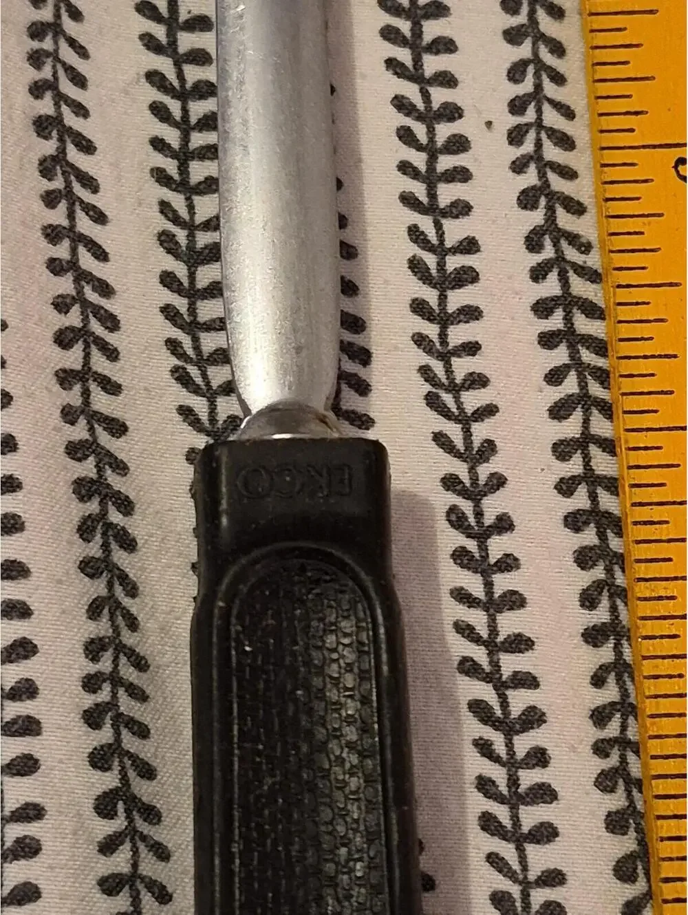 VINTAGE EKCO Meat Fork Vintage  RETRO Serving Fork Stainless Steel 1960s 12
